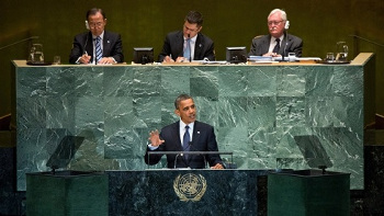 Jean Jacques Graisse avec Barack Obama